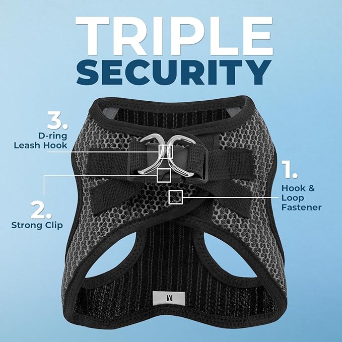 Voyager Step-in Air Dog Harness 2-Tone), L 18-20.5")