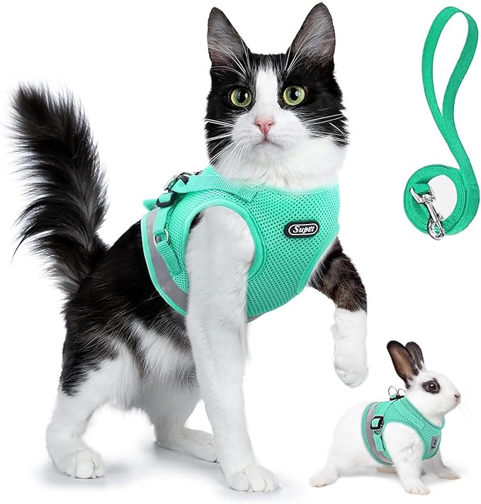 Supet Cat Harness and Leash Set for Walking