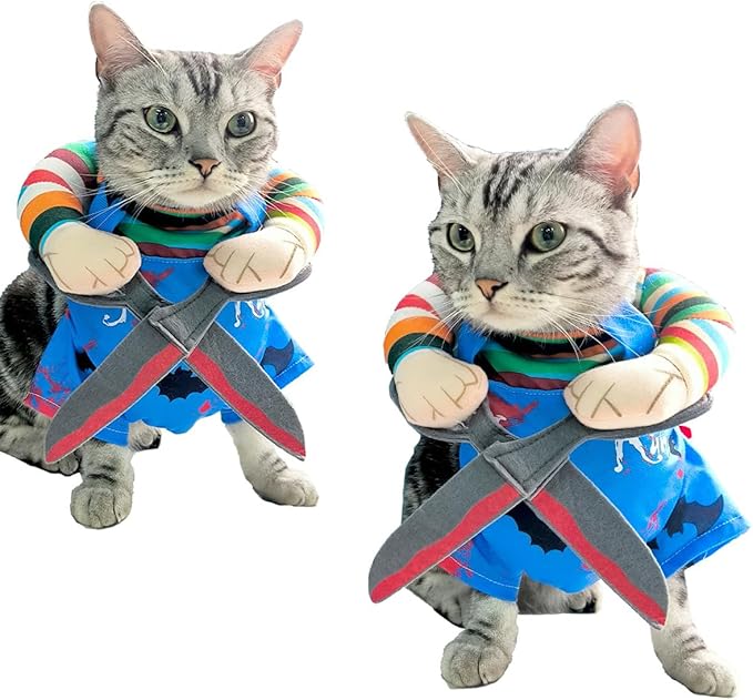 Chucky Doll Dog Costume