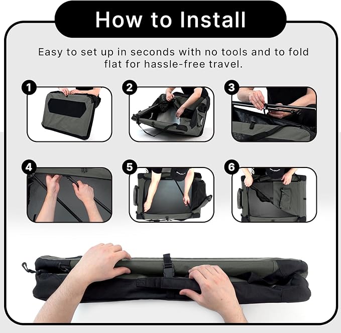 Soft Collapsible Dog Crate for Large Dogs 30 Inch 30x21x21 Inches