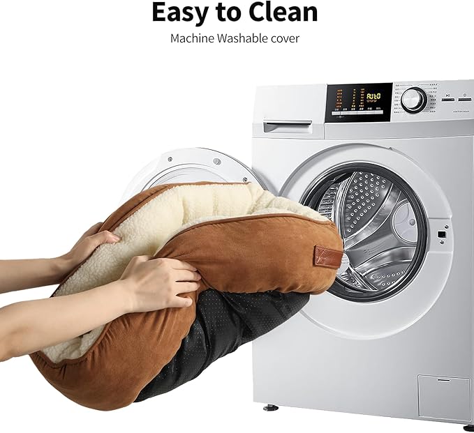 24"x24"x6" Oval Dog Bed