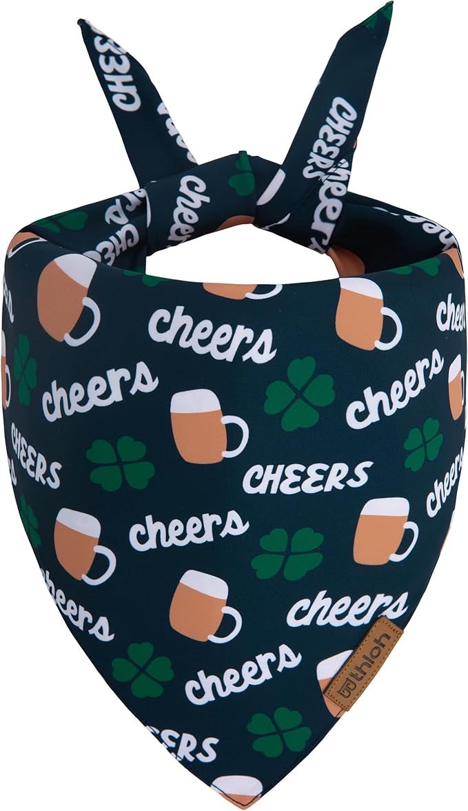 St. Patrick's Day Dog Bandana 2 Pack