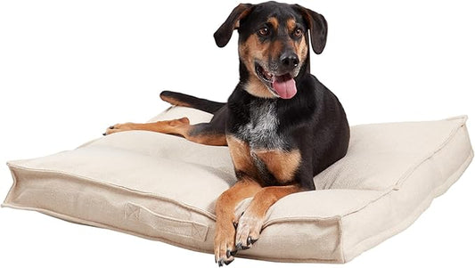 Happy Hounds Milo Square Tufted Pillow Dog Bed (32" x 32")