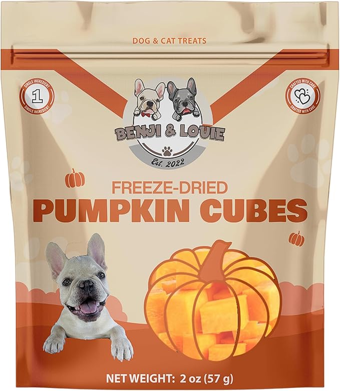 Benji & Louie Freeze Dried Pumpkin 2 oz