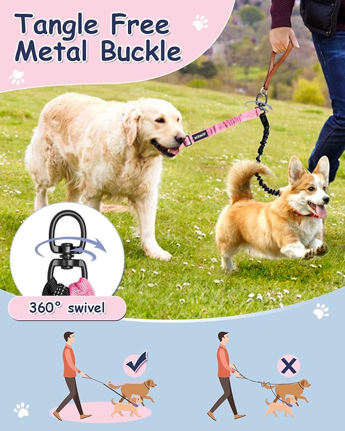 Vastar Double Dog Walker 2 Dogs