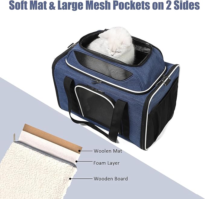 HSC PET Cat Carriers Small Dog Bag 2 Bleathable