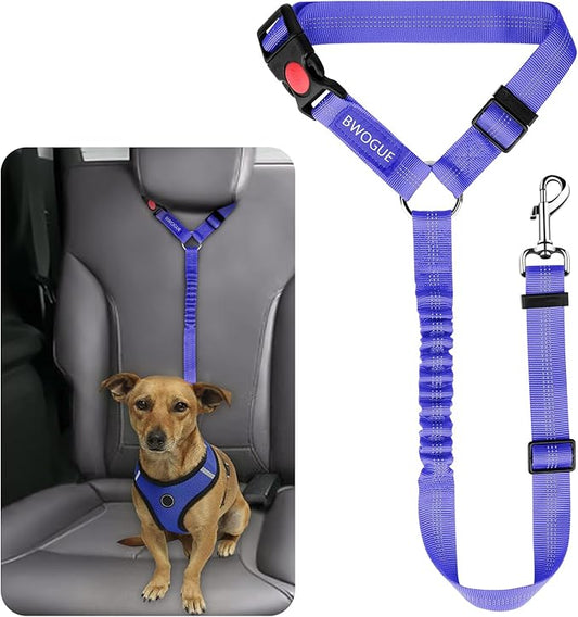 BWOGUE Pet Dog Cat Seat Belts (1 Pack)