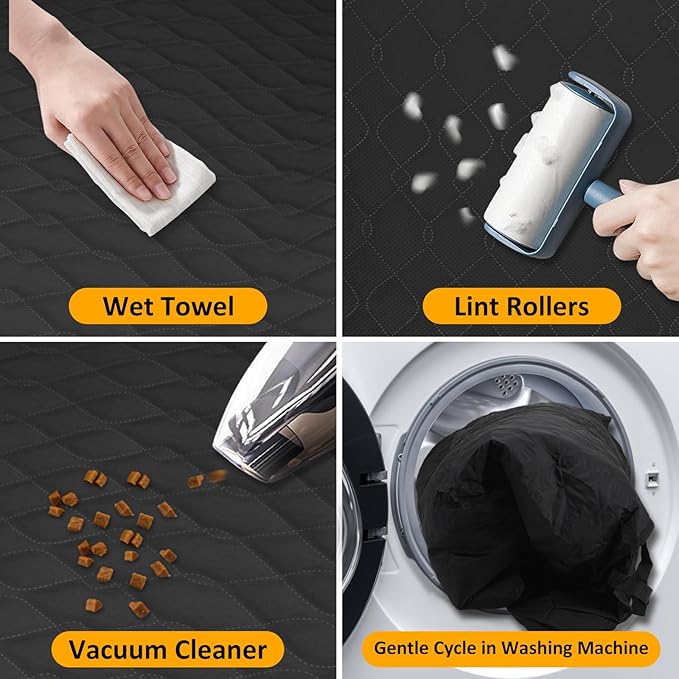 D-Lumina Pets Dog Car Seat Cover Compatible with Toyo-ta RAV4 2019-2023 RAV4, Toyo-ta RAV4 Interior