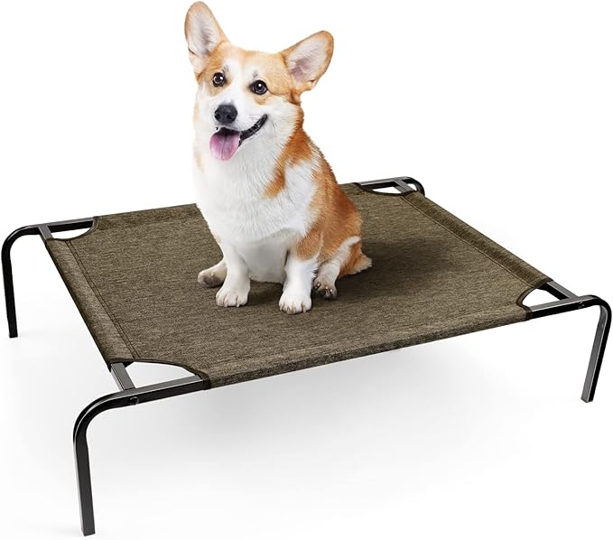 Outdoor Dog Bed for Medium Dogs Elevated Dog