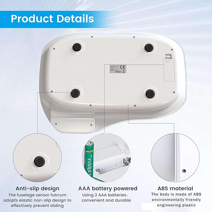 Integrated Puppy Scale 4 Dog RopeToy&15 Adjustable 33 lb,Length 11inch White