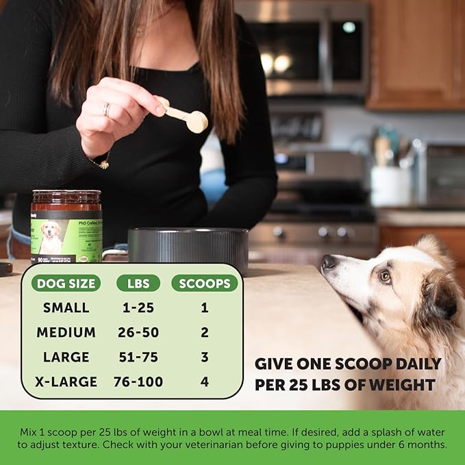 Pet Honesty Pumpkin Fiber Powder Supplement for Dogs (90 Scoops)