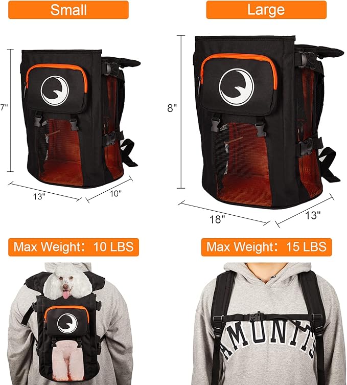 Pet Carrier Backpack 10 LBS,