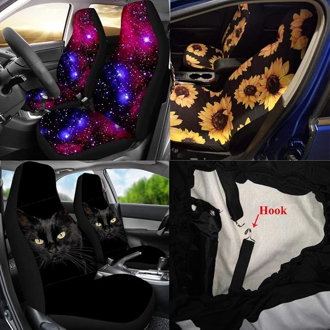 WELLFLYHOM Aztec Bench Seat Covers for Trucks Cars Suvs Southwest Indian Baja Universal Saddle Blanket Seat Covers