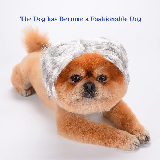 Funny Dog Cat Cosplay Wig