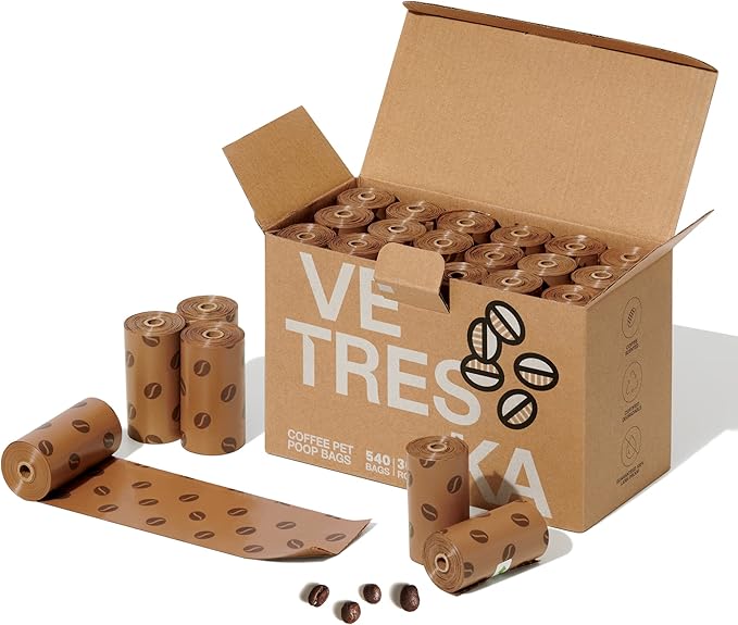 VETRESKA Dog Poop Bags 540 Count (36 Refill