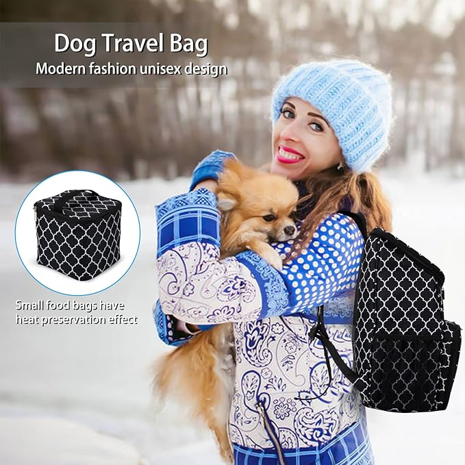 BAGLHER丨Dog Travel Bag 2 Silicone 2 Food