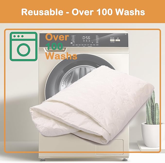 Waterproof Dog Bed Cover Replacement 48x30 Inch 2 Pack