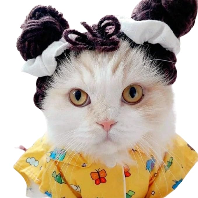 Cat Wig Funny Cute Cat Costume Hat Hair