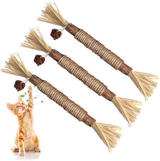 3 Pack Silvervine Cat Toy