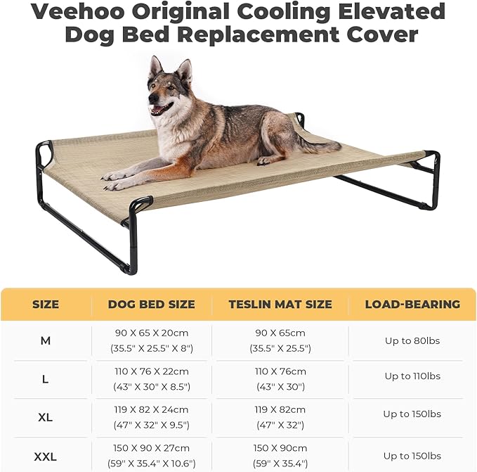 Veehoo Dog Bed Replacement Cover for CWC2201