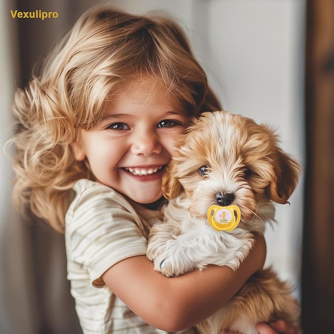 Vexulipro Dog Pacifiers for Small Dogs 3 PCS