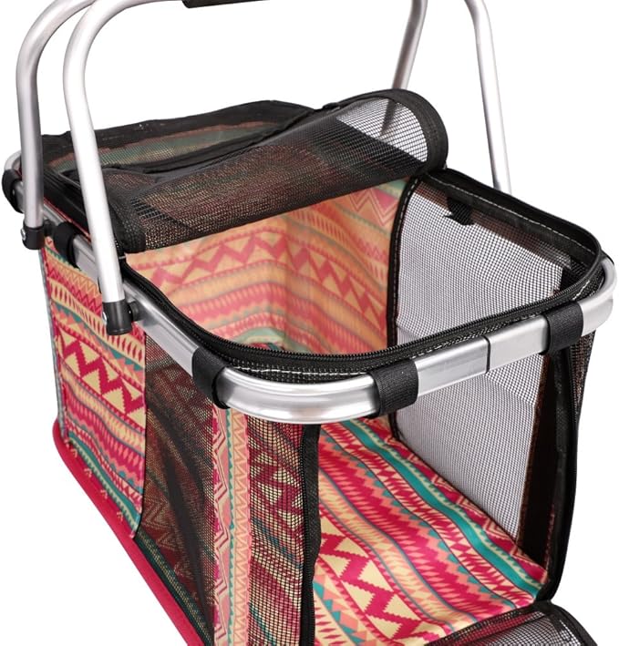 Pet Carrier Basket Cat Dog Carrier Handbag Breathable