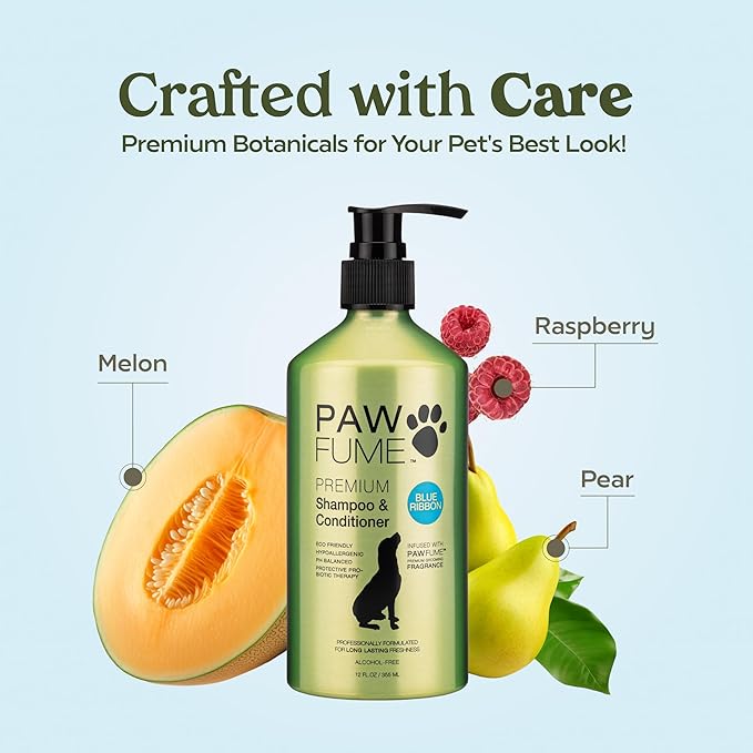 Pawfume Dog Shampoo and Conditioner – Hypoallergenic Dog