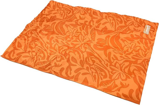 Coleman Small Coral Botanical Pattern Reversible Cooling Mat 18” x 24”