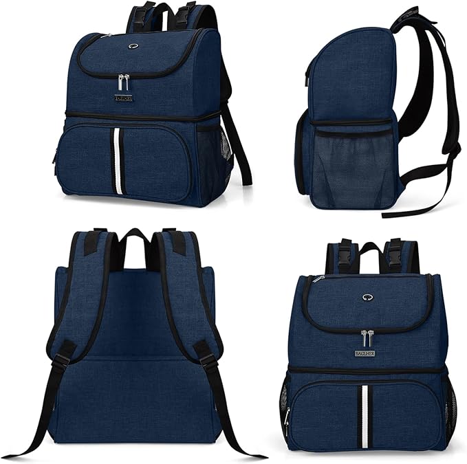 BAGLHER Pet Travel Bag 2 Silicone 2 Food
