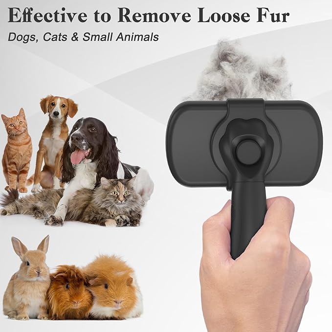 Swihauk Self Cleaning Slicker Brush for Dogs & Cats