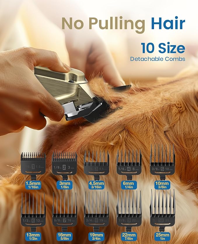 oneisall Dog Clippers for Grooming for Thick Heavy