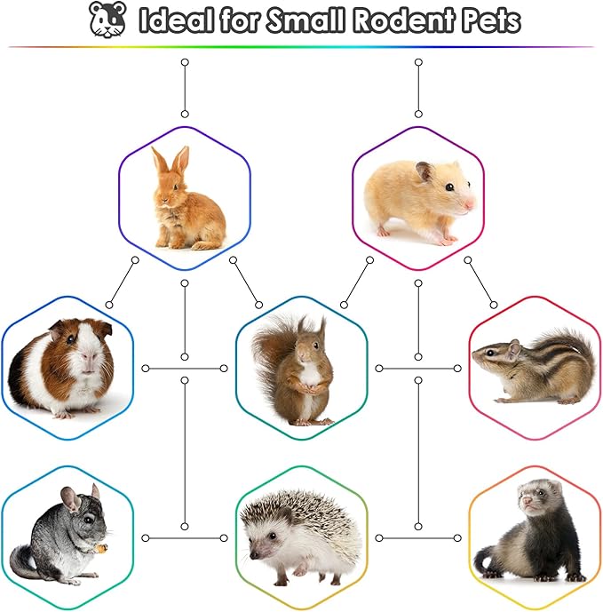 Bissap 3PCS Bunny Chew Toys