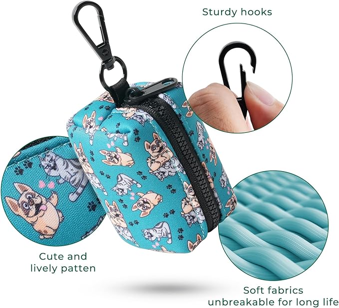 Dog Poop Bag Dispenser with 30 Bags