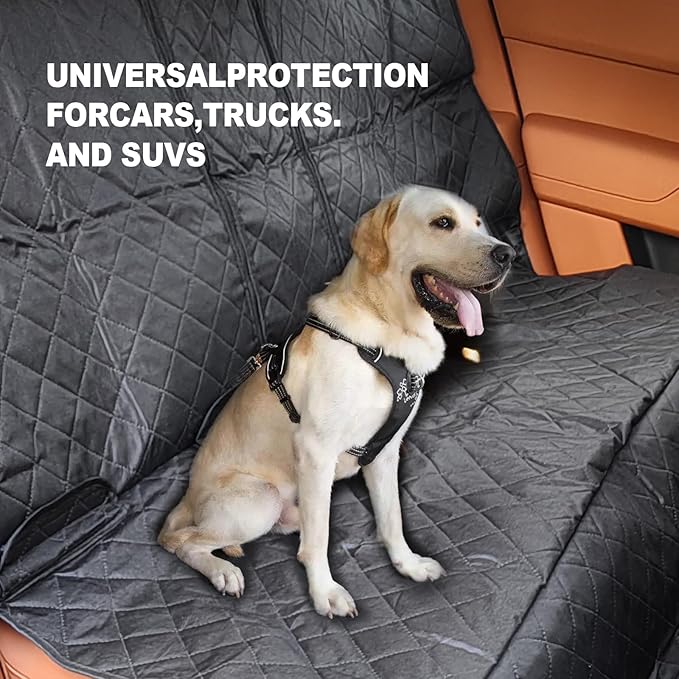 Waterproof Scratchproof Pet Bench Seat Covers for Cars