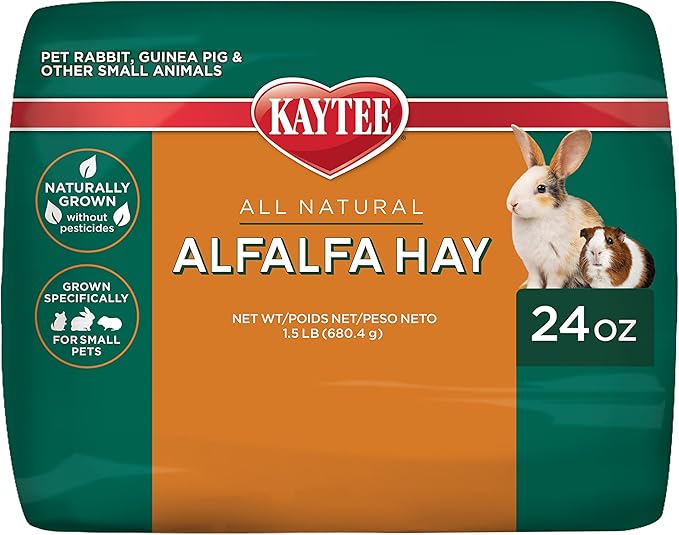 Kaytee Alfalfa Mini Bale 24-Oz Bag