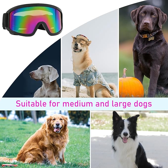 Dog Sunglasses Dog Goggles for Medium Large Breed Dogs