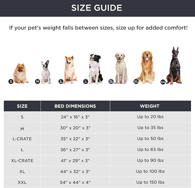 Bedsure Extra Large Patterned Dog Bed for Large Dogs Cover(41"x29", Navy