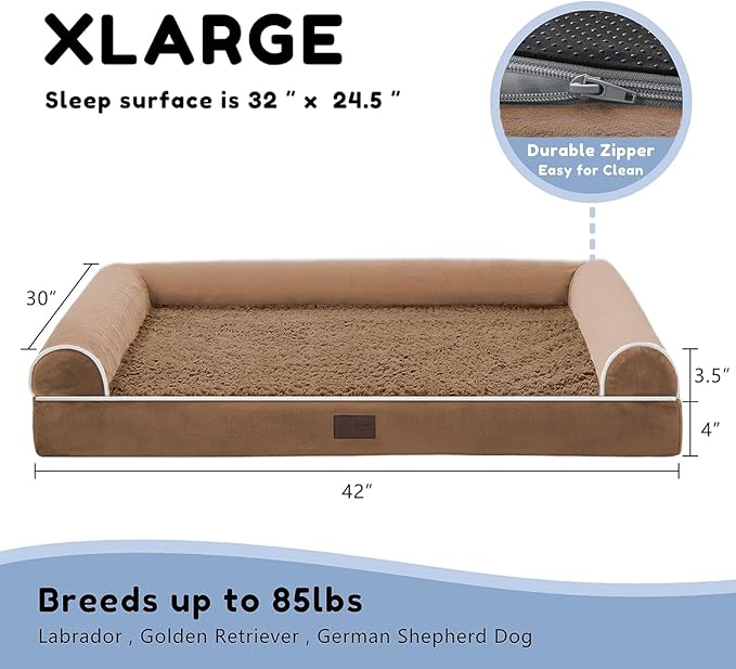 Orthopedic Dog Beds for Large Dogs