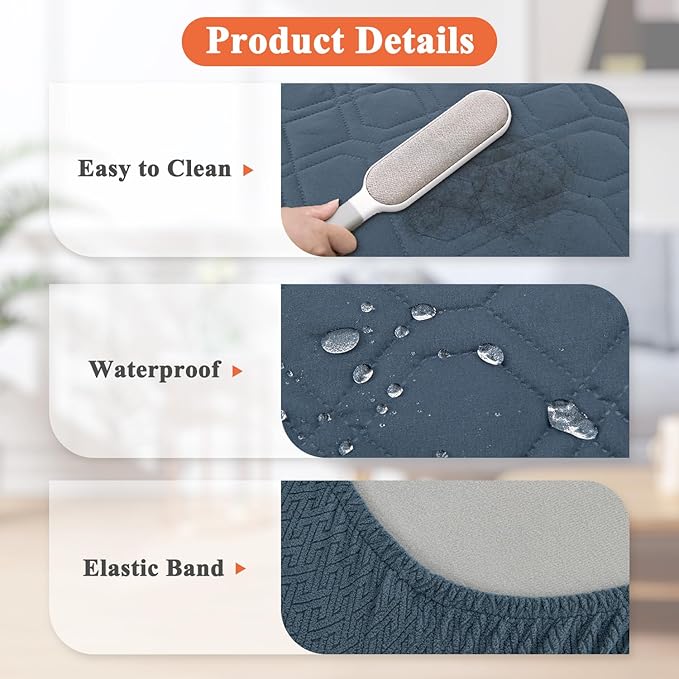 Dog Bed Covers Replacement Washable 53Lx40Wx16H Inches