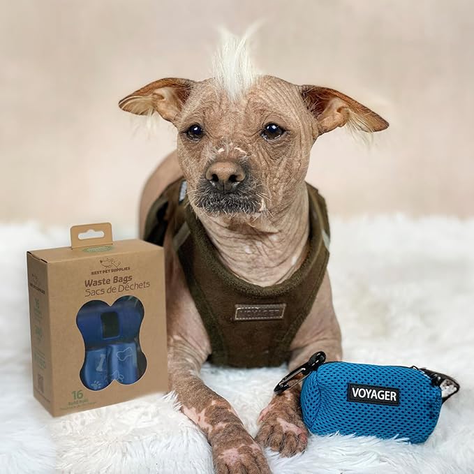 Best Pet Supplies Dog Poop Bags (240 Bags) for Waste Refuse Cleanup