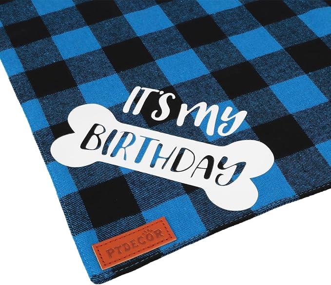 PTDECOR Dog Birthday Party Supplies