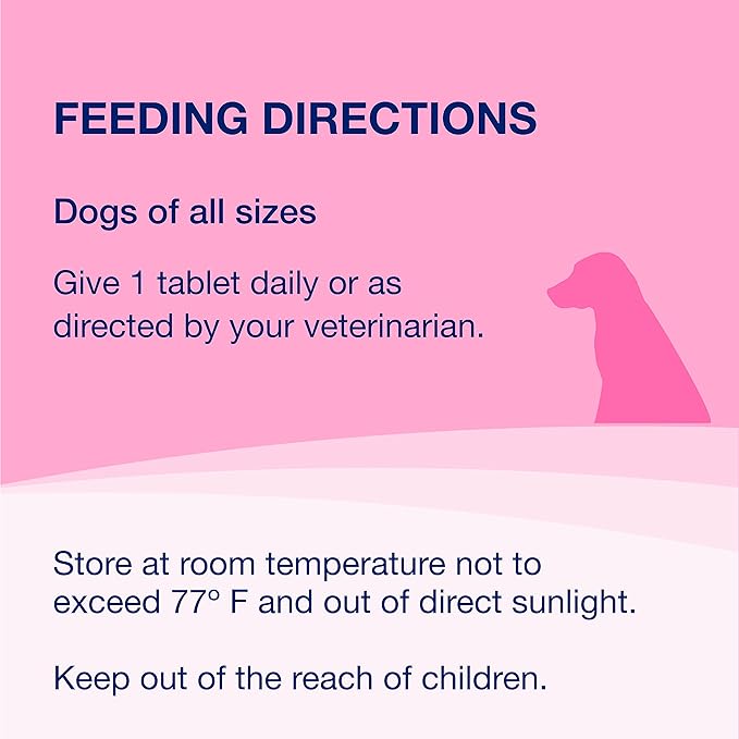 Nutramax Laboratories Proviable Digestive Health Supplement Multi-Strain Probiotics and Prebiotics for Dogs 7-Strains of 60 Chewable