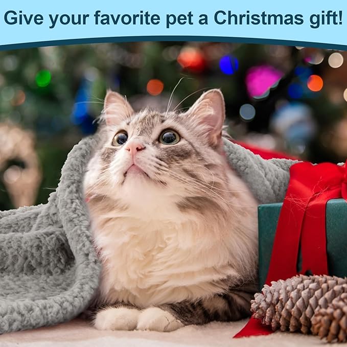 Sherpa Fleece Dog Blanket