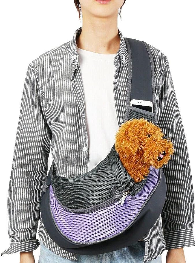 Pet Breathable Dog Carrying Bags Mesh Comfortable Travel