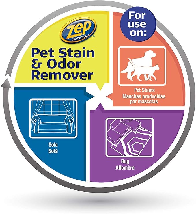 Zep Pet Stain and Odor Remover 32 Ounce ZUPETODR32 (Case 12)