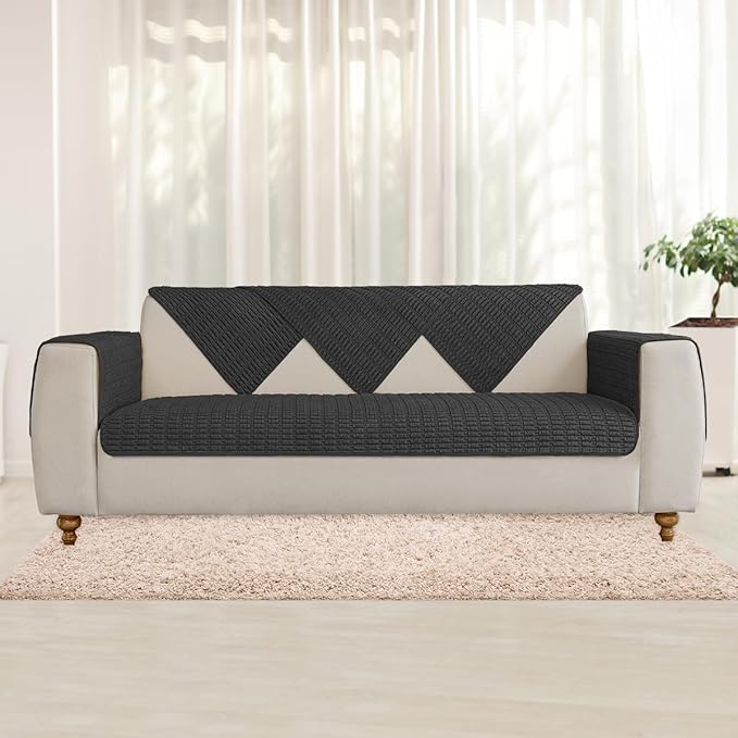 Dog Bed Cover Sofa Protector 1 Piece (40x60 inch,Black)