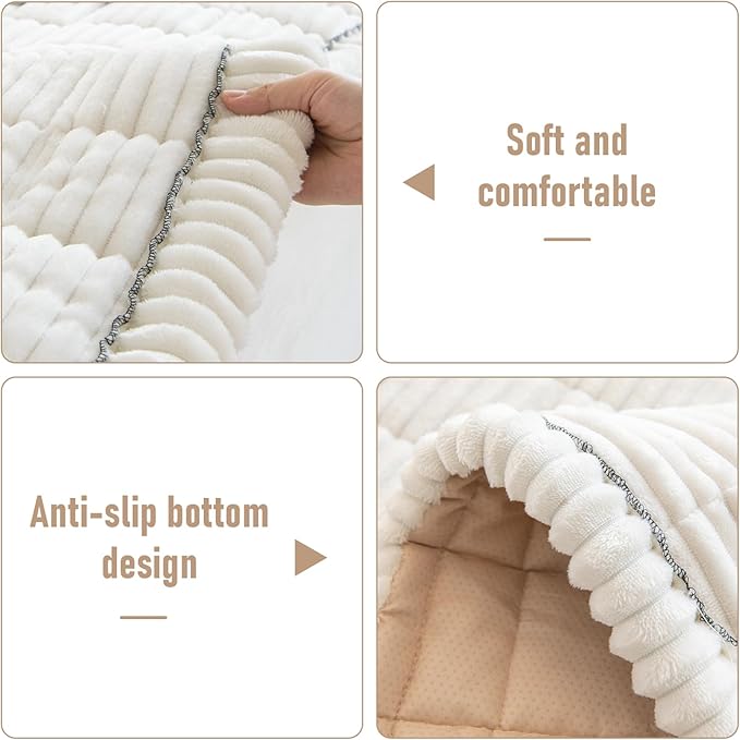 LiveGo Fuzzy Couch Covers for Pets 70x150 cm/27.6x59.06