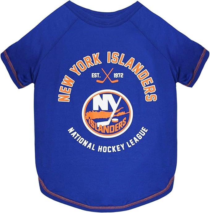 NHL NEW YORK ISLANDERS Tee Shirt for DOGS & CATS