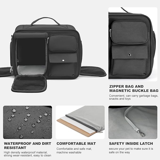 Cat Carrier Soft Large 20 LBs