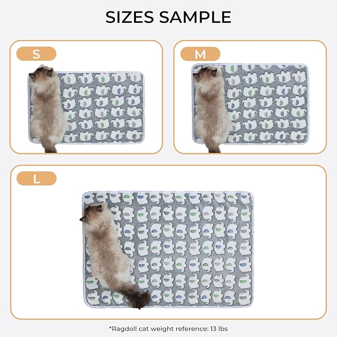 1 Pack 3 Blankets Super Soft Fluffy Premium Medium(30x20 inch)